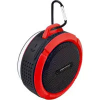 Esperanza Bt Speaker Country Schwarz-Rot