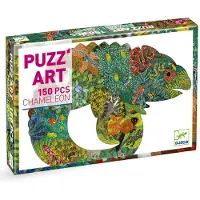 Djeco Chamäleon Konturenpuzzle 150 Teile