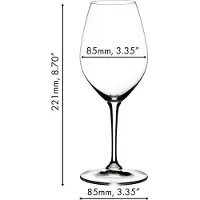 Riedel Weingläser Wine Friendly Weißwein Champagner (4-teilig)