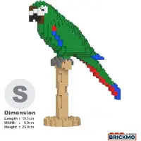 Jekca Bricks Chestnut-fronted Macaw 01S ST19MA08