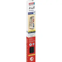 TESA Insect Stop Fliegengitter ALU Comfort FENSTER, 1200 mm, 1500 mm, Anthrazit