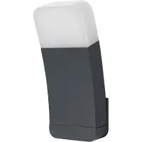 Ledvance Smart+ Wifi Wandleuchte Curve Dunkelgrau Outdoor 9W 520lm - 830 Warmweiß - RGBW - Dimmbar