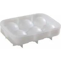 Beaumont Silikon-eiskugel-form 6 Fächer
