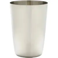 Genware Stainless Steel Bullet Becher 40 Cl / 14 Oz
