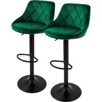ML-Design | 2er-Set Barhocker Greg Samt cm | NADUVI