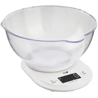 Eva Küchenwaage digital abs weiß 5kg 1g
