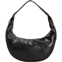 Calvin Klein Handtasche Pinched Soft Crescent Lg LV04F3009G Schwarz