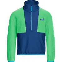 Jack Wolfskin - Kid's Colorblock Taunus Halfzip - Fleecepullover Gr 152 grün/blau