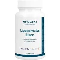 NatuGena GmbH Liposomales Eisen+Vitamin C vegan Kapseln 60 St
