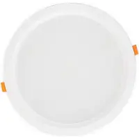 Silamp LED-Einbaustrahler flach Wasserdicht 20W WEISS Integrierter Transformator - Kaltweiß 6000K - 8000K