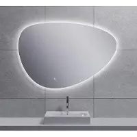 Fenome Delafon „Organisch“ Badspiegel – Dimmable LED-Beleuchtung & Anti-Beschlag