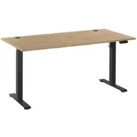 Möbel Kraft Schreibtisch Up & Down , holzfarben , Maße (cm): B: 160 H: 74 T: 77.0