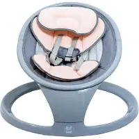 BUF BOOF W5 Tragbare intelligente elektrische Wiege, Multifunktional, Bluetooth-Verbindung, 5 Bewegungsmodule, Fernbedienung, EasyTouch-Funktion,Rosa
