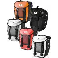Red Loon Pro Packtasche Fahrradtasche Gepäckträgertasche LKW-Plane wasserdicht, Herstellernummer:VDP64134, Farbe:silber