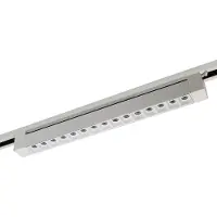 Silamp 46cm 30W Einphasen-Linear-Schienenprojektor Weiß - Neutralweiß 4000K - 5500K