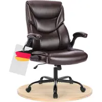 Sweetcrispy Chefsessel, Schreibtischstuhl, chefsessel leder, Computerstuhl, Gaming-Stuhl, Bürostuhl, Chefstuhl, geeignet für Arbeitszimmer, Büro