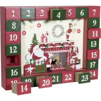Christmas paradise Adventskalender 35 cm mit LED, unbefüllt