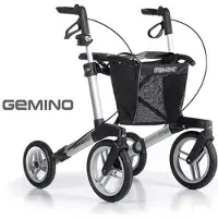 Sunrise Medical GmbH Rollator Gemino 60, Outdoorrollator, silbergrau>>>>Gemino 60 M