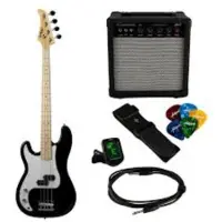 Antiquity Pb Bass Lh & Amp Pack schwarz