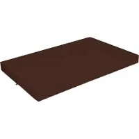SuperKissen24. Hundebett Hundekissen Hundematratze Tierbett für Hunde - Wasserdicht, Waschbar - 120x80 cm - Braun