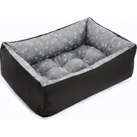 SuperKissen24. Hundebett Hundekorb Hundesofa Tierbett für Kleine, Mittlere und Grosse Hunde - Waschbar - Wasserdicht - Größe L - Claw