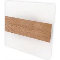 Skinder Electric Nachtlicht - Treppenbeleuchtung - 230V IP20 - Braun - Acrylglas - LED-Glühbirne G4 Neutralweiß 4000K im Set