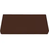 SuperKissen24. Hundebett Hundekissen Hundematratze Tierbett für Hunde - Wasserdicht, Waschbar - 80x40 cm - Braun