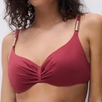 Chantelle Unwattierter Bikini BH Icon | Grösse: 95C | Farbe: Rot
