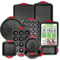 Nutrichef 10-teiliges Backformen Set