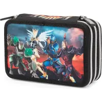Giochi Preziosi Gormiti 8056379189077, Hartschalenetui für Stifte, Polyester, Mehrfarbig, Abbildung, 900 D, Reißverschluss