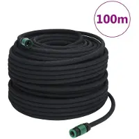 Syfax Tropfschlauch Schwarz 0,6" 100 m Gummi