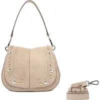 Gianni chiarini Damen Umhängetaschen Helana Round - Beige - Größe ONESIZE
