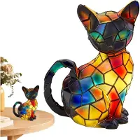 Dopwii LED Nachtlicht,Katzenlampe, LED Nachtlicht Katze USB Lampe, Katzen Nachtlampe, für Schlafzimmer Deko, Geschenk für Katzenliebhaber