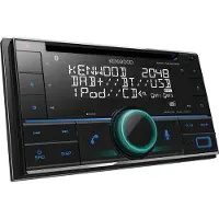Kenwood DPX-7200DAB Autoradio, 2-DIN, MP3-Wiedergabe, DAB+, Front-AUX, iPod-Control, Bluetooth, Smartphone-Steuerung