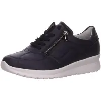 Waldlaufer Schnürhalbschuhe in blau, Gr. 7