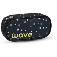Be sCool Wave Schlamperbox "Black and Yellow Dots"