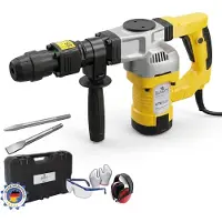 BAMATO Stemmhammer / Abbruchhammer STH-155 mit 7-tlg. Zubehörset