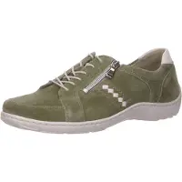 Waldlaufer Schnürhalbschuhe in grün, Gr. 4