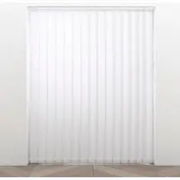Neuvedené 5er Lamellen-Set Rain weiss 40x260 cm (ohne Schiene)