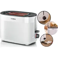 Bosch MyMoment Toaster TAT2M121 950W 2 Toaster Timer Thermostat Abtauung