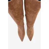 Forever & Always Merla Leder Blockabsatz Stiefel (Damen)