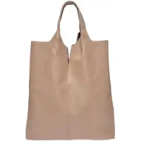 Anna Luchini Beige Rindsledertasche