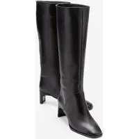 Forever & Always Taly Leder Blockabsatz Kniehoher Stiefel (Damen)