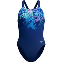 Speedo Female Placement Printed Leade NVY/BLU - 42