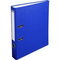 Exacompta 915407B 20x Ordner aus PP mit 2 Ringen, Rücken 50mm, 32x29cm für DIN A4+ - Blau