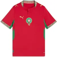 Puma Marruecos 25/26 Replica Heim Junior-kurzarm-t-shirt