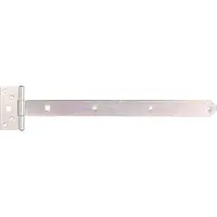 Alberts Kreuzgehänge | mit verpresstem Stift | galvanisch verzinkt, dickschichtpassiviert | Band 393,5 x 34 mm | Scharnier 92 x 44 mm | 3er Set
