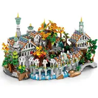 ReoBrix 55015 Duskvale Sanctum Klemmbaustein Set 4406 Teile