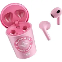 WOW Generation Schalenförmige Kabellose Kopfhörer Rosa Rosa One Size