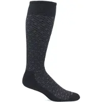 Sockwell Kompressionsstrümpfe Herren Featherweight Schwarz Stretch-Nylon